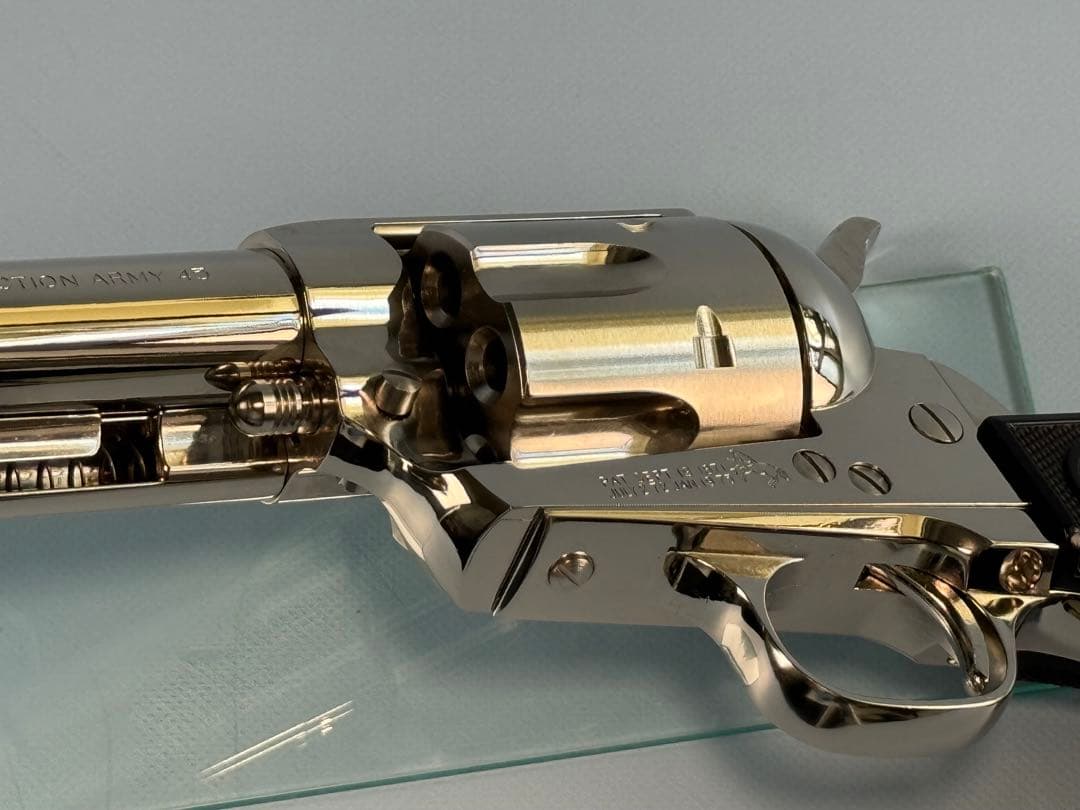 タナカ製　COLT S.A.A 2nd 5 1/2インチABS ニッケル