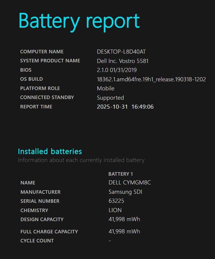 スマホ・タブレット・パソコン Dell Vostro 5581|Core i5 - 8265U | 256GB