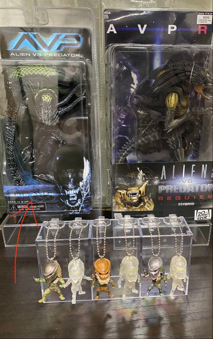 NECA ネカ グリッドエイリアン AVP プレデター フィギュア