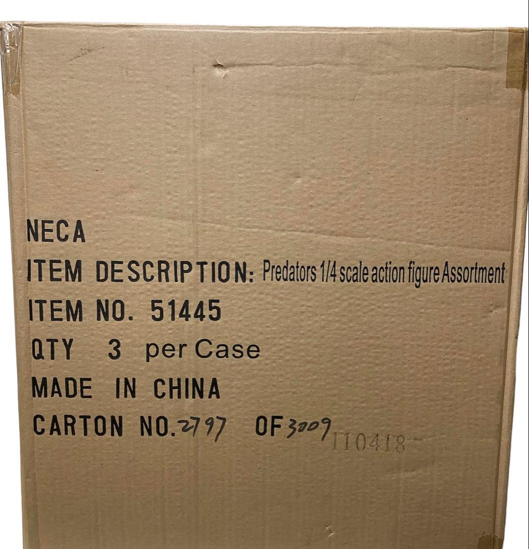NECA ネカ 1/4 プレデター 3種セット カートン未開封
