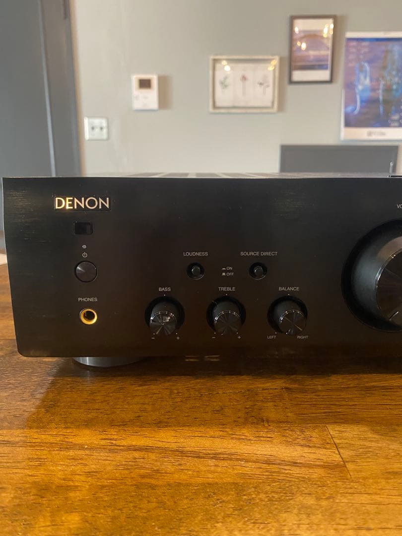 DENON PMA-390RE アンプ ブラック デノン