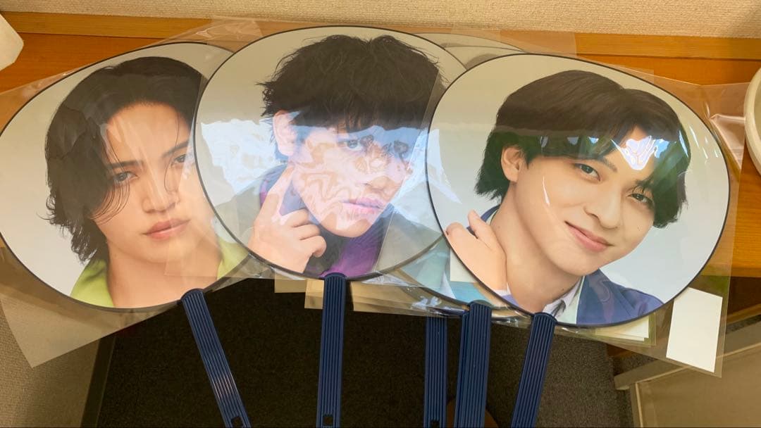 【新品未開封9点】timelesz グッズ　ペンライト　うちわ8人分