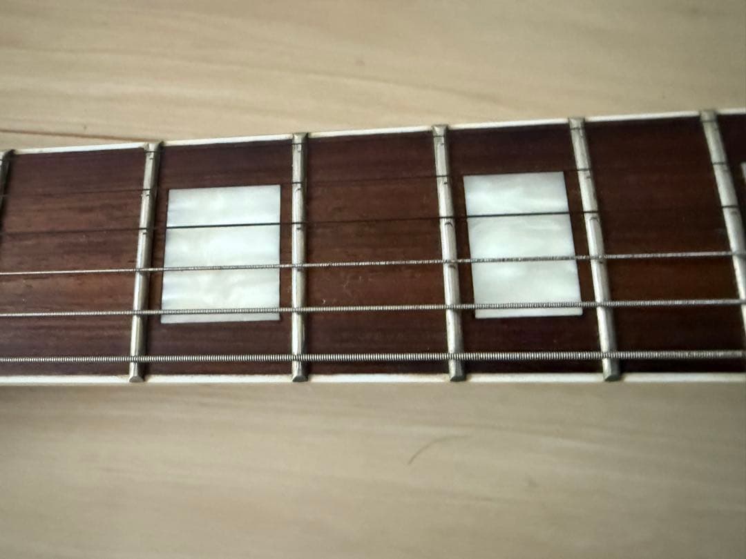 Burnyレスポールタイプ　エレキギター ブラック