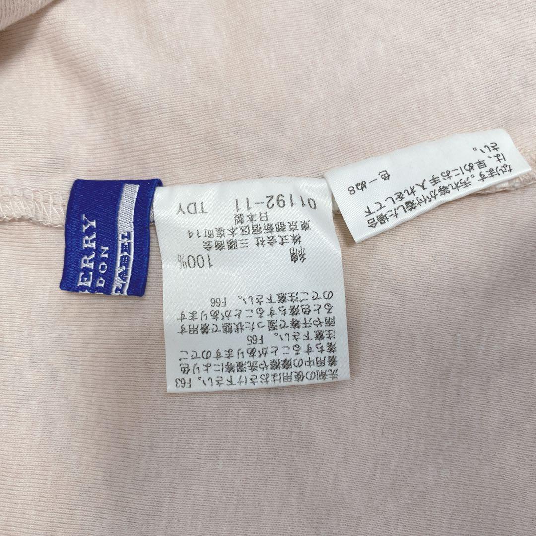 バーバリー ホルターネックリボン ノバチェック タンクトップ ピンク 希少カラー