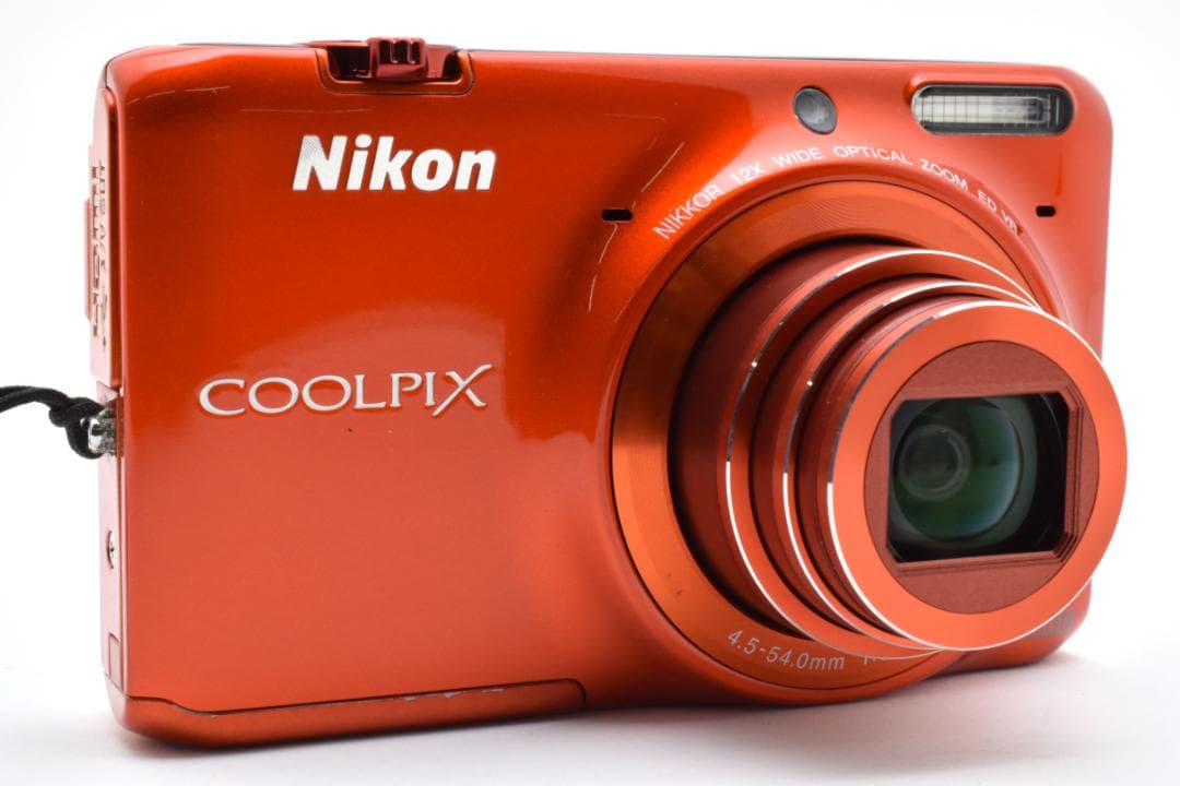 【極美品】Nikon COOLPIX S6500 オレンジ　動作確認済