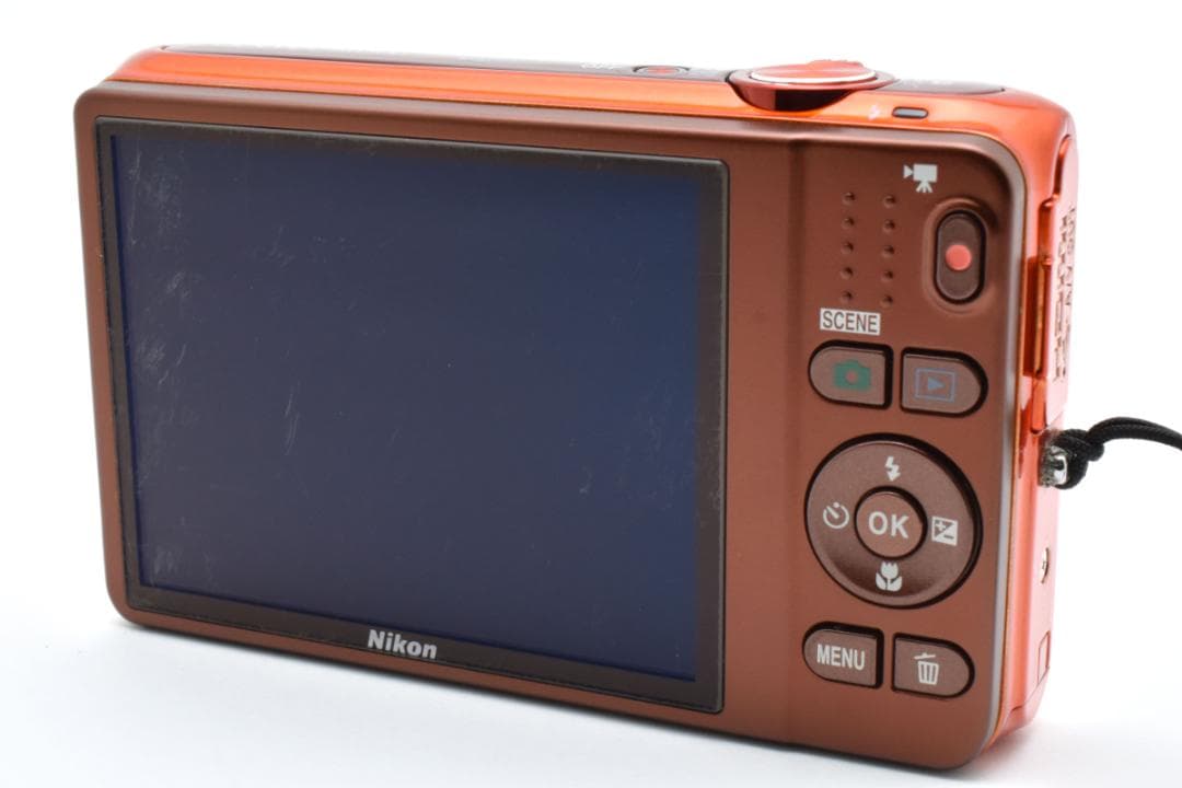【極美品】Nikon COOLPIX S6500 オレンジ　動作確認済