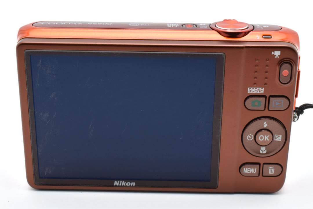 【極美品】Nikon COOLPIX S6500 オレンジ　動作確認済