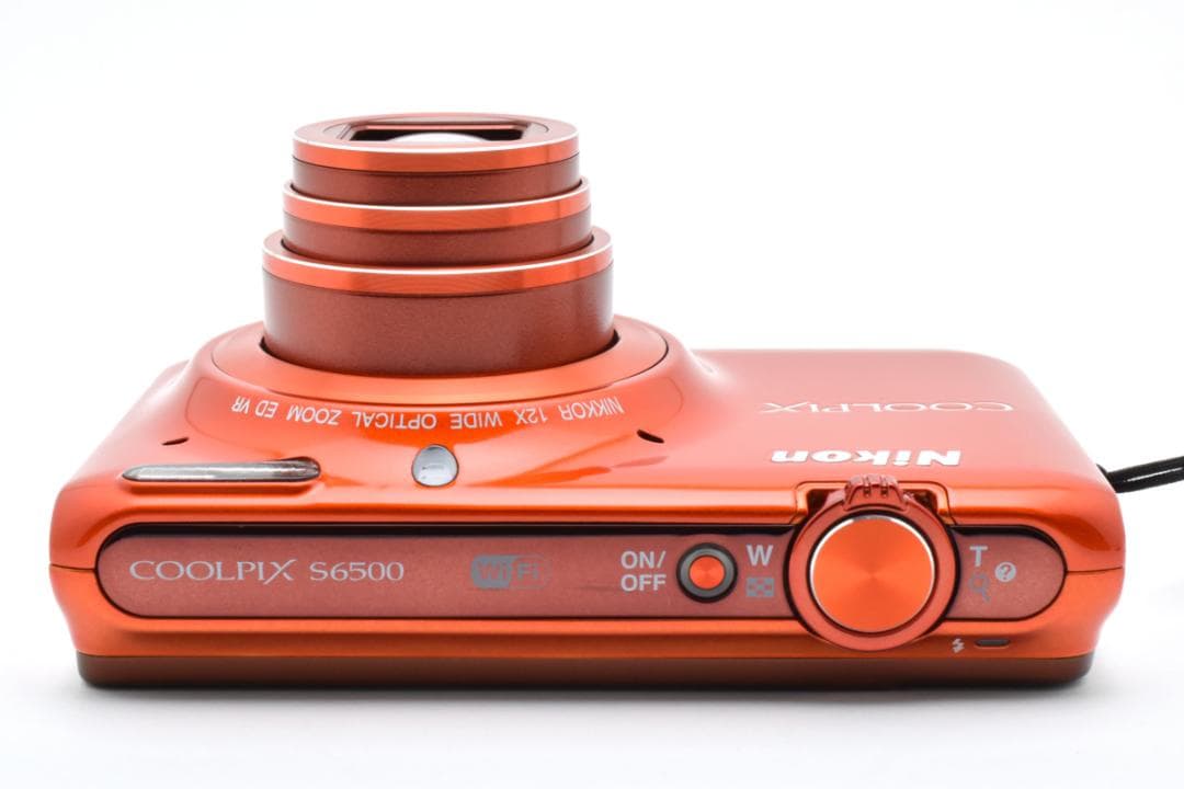 【極美品】Nikon COOLPIX S6500 オレンジ　動作確認済