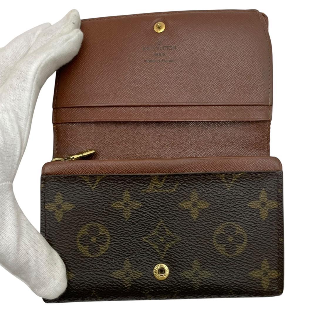 LOUIS VUITTON ルイヴィトン ポルトフォイユ トレゾール モノグラム