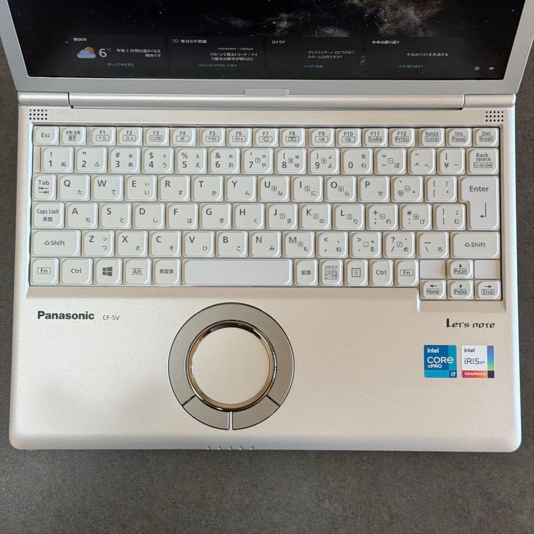 パナソニックLet's note SV1 第11世代 i7 32GB 512GB