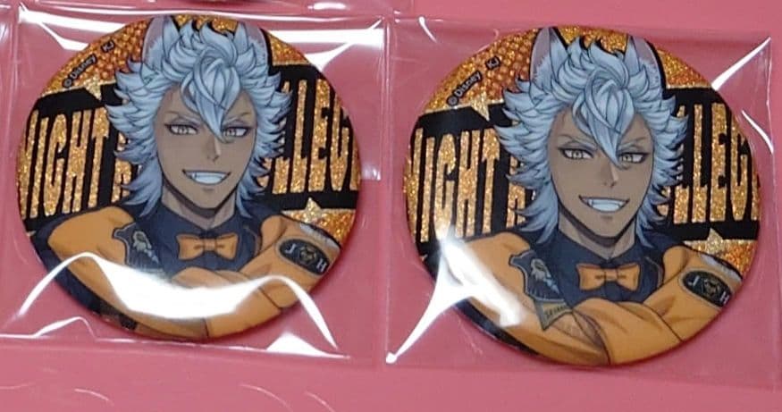 ツイステ　エース　缶バッジ 5周年　ブレイジングジュエル ブルーム