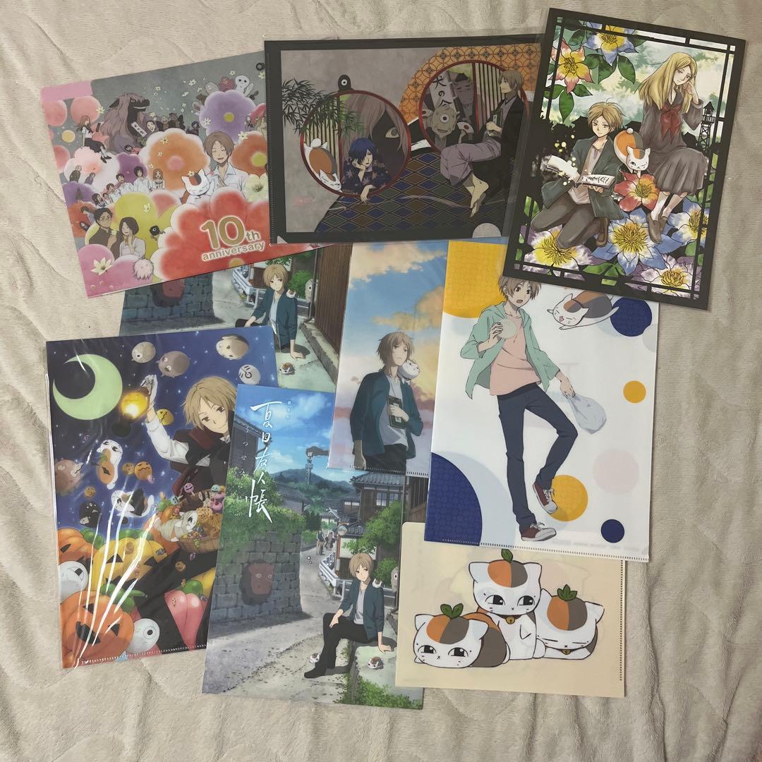 夏目友人帳 うつせみに結ぶ クリアファイルセット