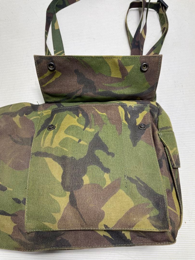 ミリタリー 米軍 迷彩 カモフラ オランダ製 ガスマスク ヴィンテージ 希少品