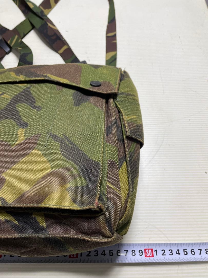 ミリタリー 米軍 迷彩 カモフラ オランダ製 ガスマスク ヴィンテージ 希少品