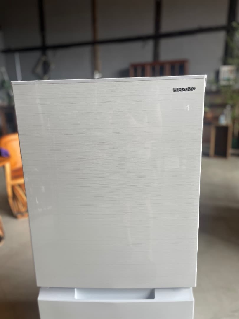 【美品】シャープ　SJ-D15G-W 2021年製　ホワイト