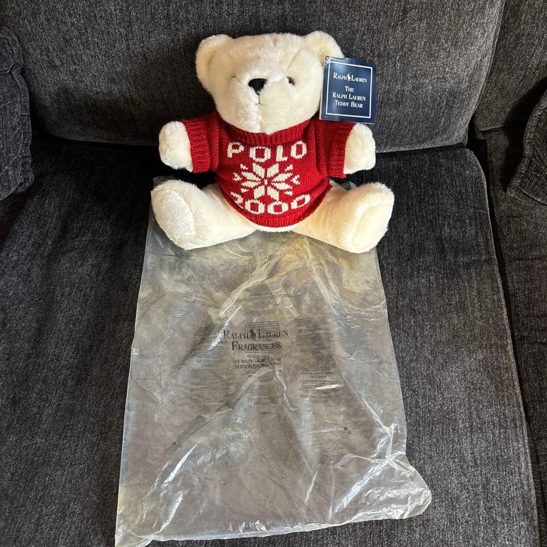 Ralph Lauren テディベア POLOロゴ入り
