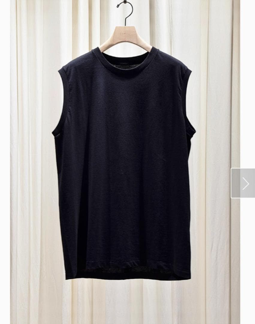 COMOLI コモリ 25ss コットンジャージー ノースリーブ サイズ3