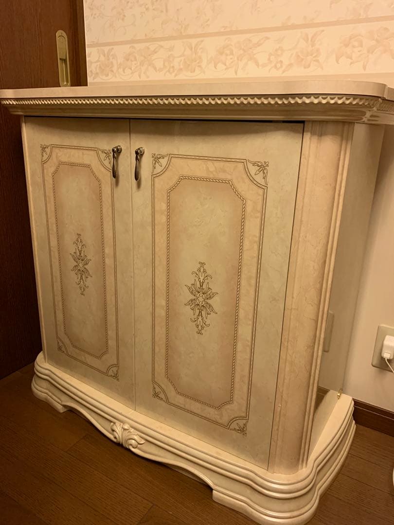 Bambi　アマルフィ　サイドボード＆ダイニングテーブル椅子４脚セット