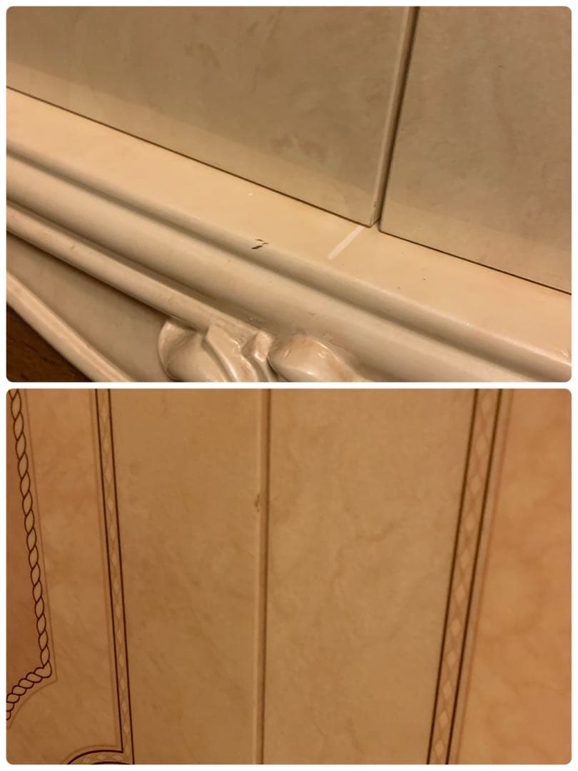 Bambi　アマルフィ　サイドボード＆ダイニングテーブル椅子４脚セット