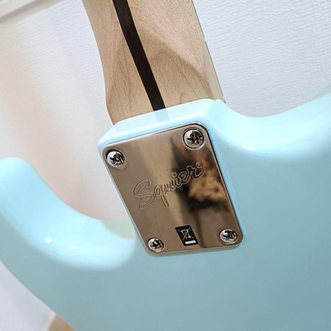 Squier エレキギター ストラトキャスター ソニックブルー メンテ済