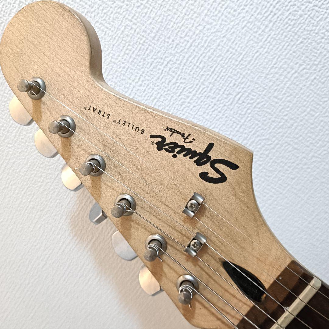Squier エレキギター ストラトキャスター ソニックブルー メンテ済
