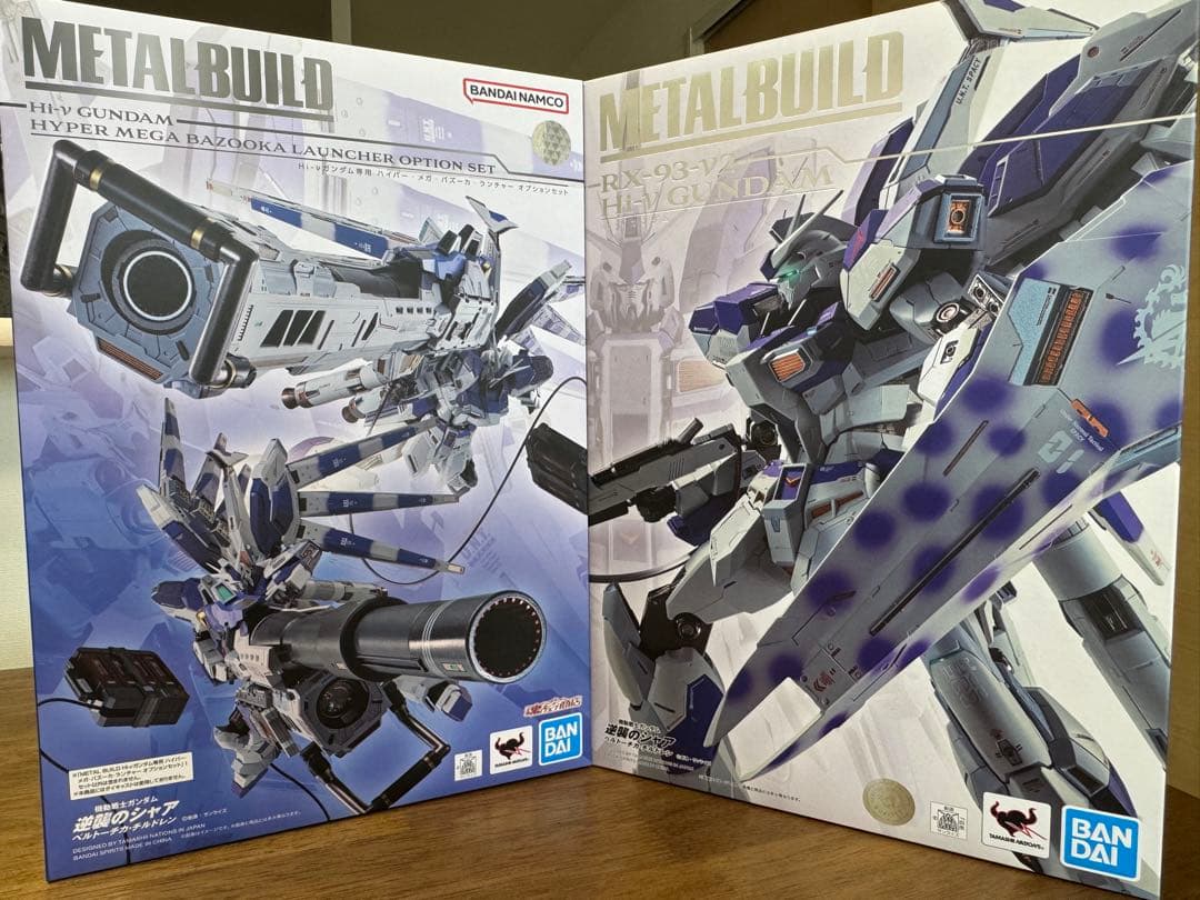 【開封美品セット】L BUILD Hi-νガンダム＋ハイパーメガバズーカ