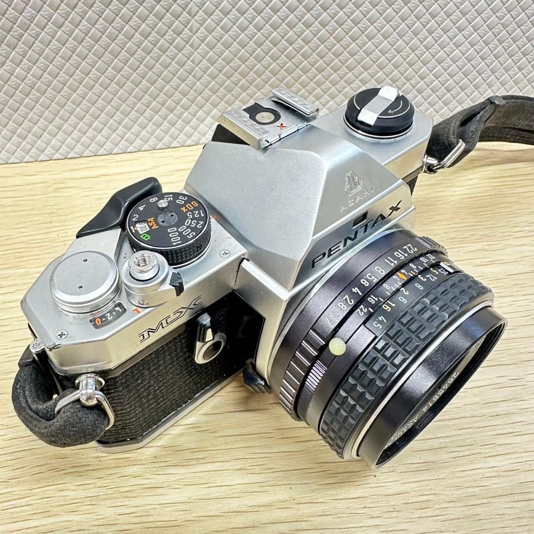 PENTAX MX シルバー 一眼レフ カメラ レンズ 50mm