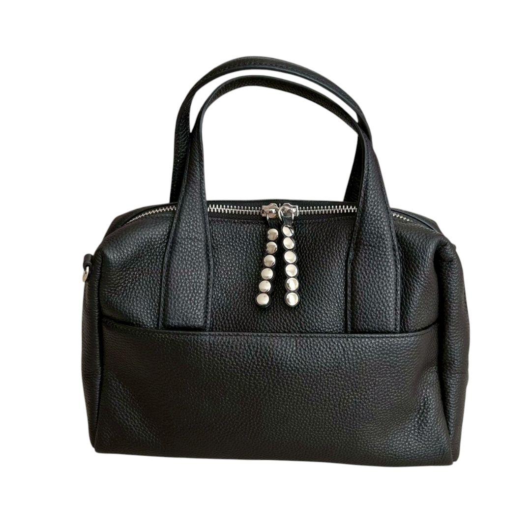 極美品✨️ear PAPILLONNER　スタッズボストンバッグ　ブラック