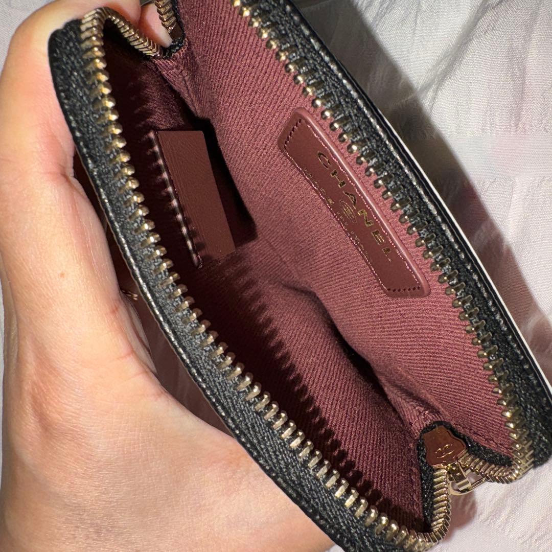 【正規品】【美品】シャネル クラシック ジップパース