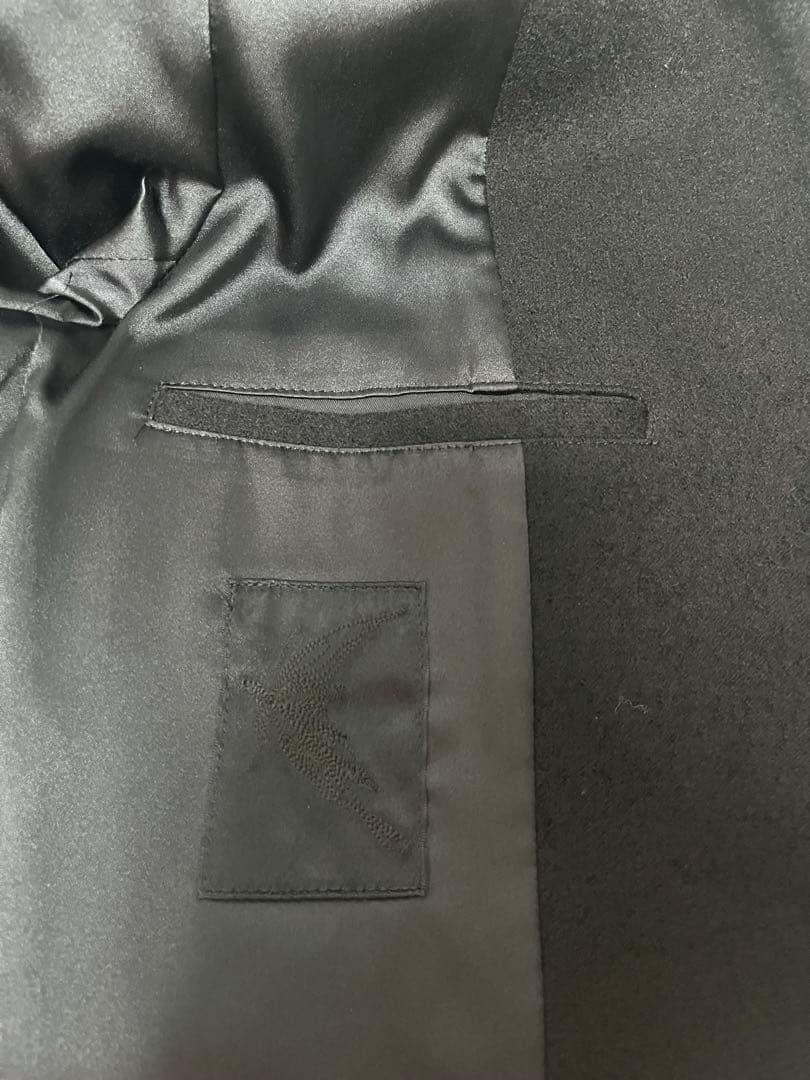 ジャケット・アウター kiryuyrik SHRINK WOOL HIGH COLLAR JACKET