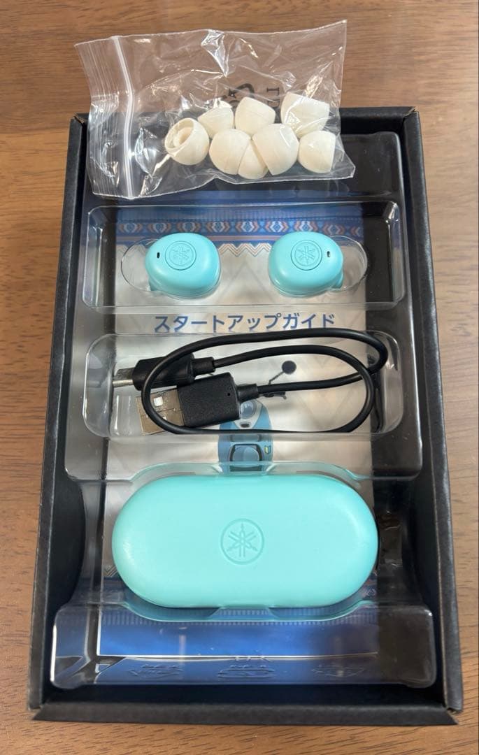 YAMAHA TW-E3B ライトブルー ゆるキャン　ワイヤレスイヤホン