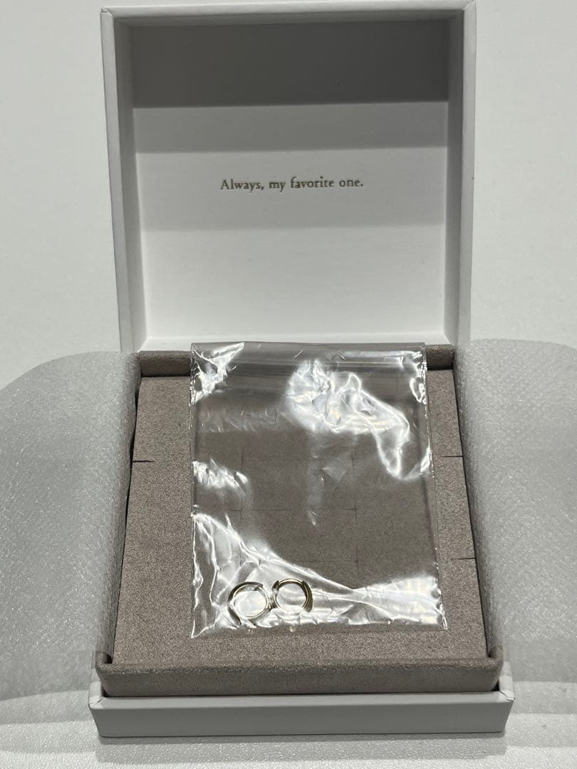 ete K18YG フープ ピアス