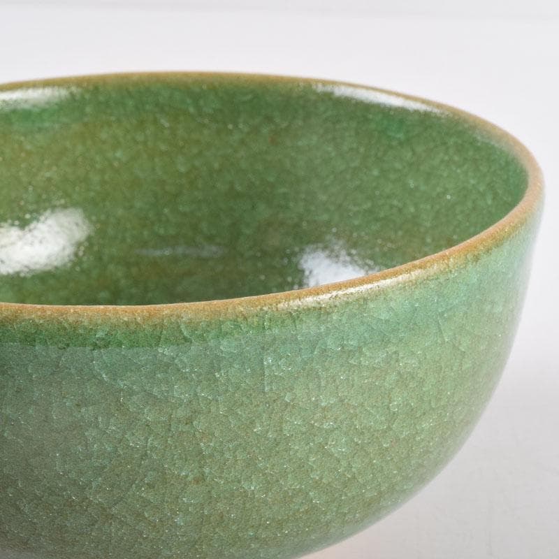 茶道具　美濃焼　加納臣峰作　茶碗　共布　極め箱　C　8391