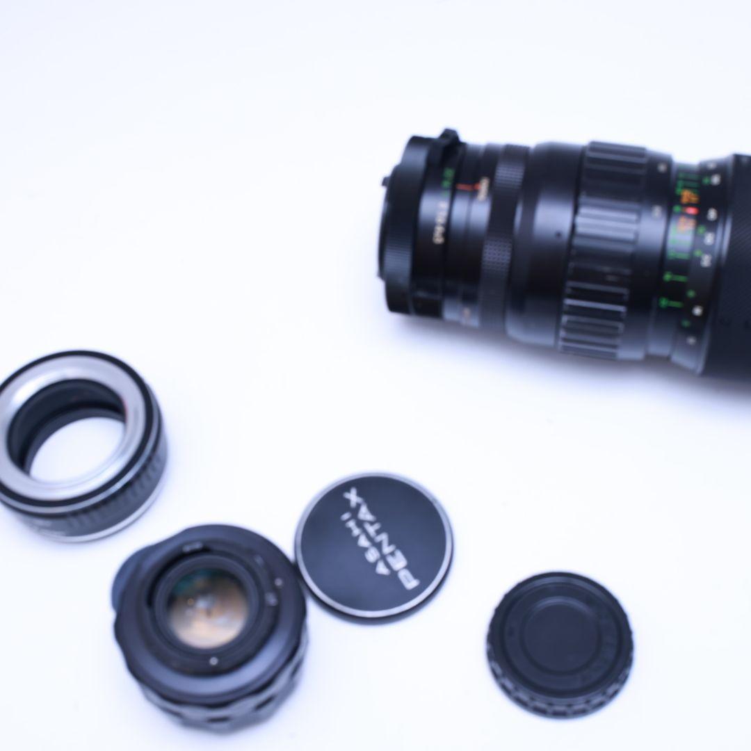 M42レンズ2本　SONY　αEマウントアダプター付き