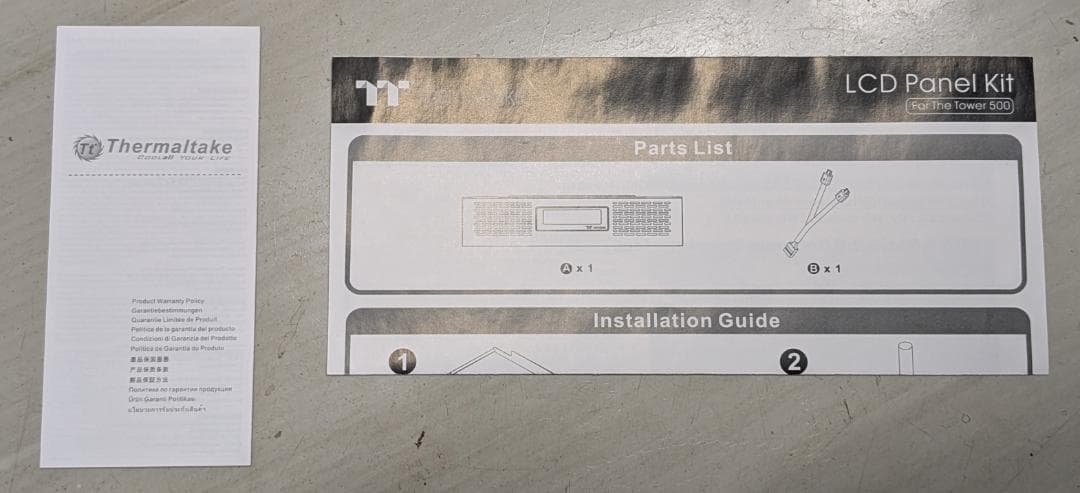 PCケース(自作PC用) LCD Panel Kit for The Tower 500 