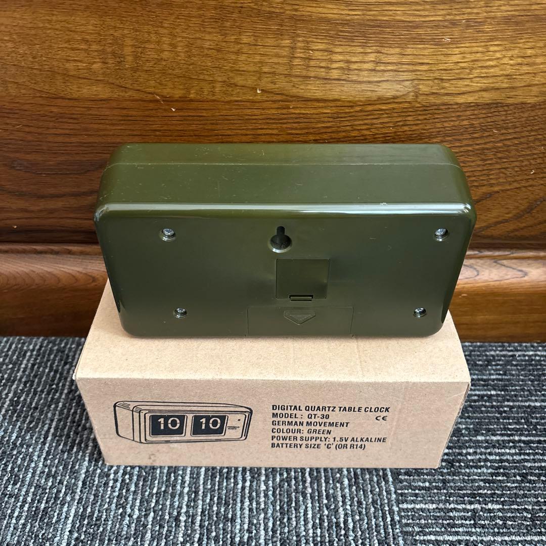 TWEMCO パタパ夕時計QT-30 カーキ コラボ品