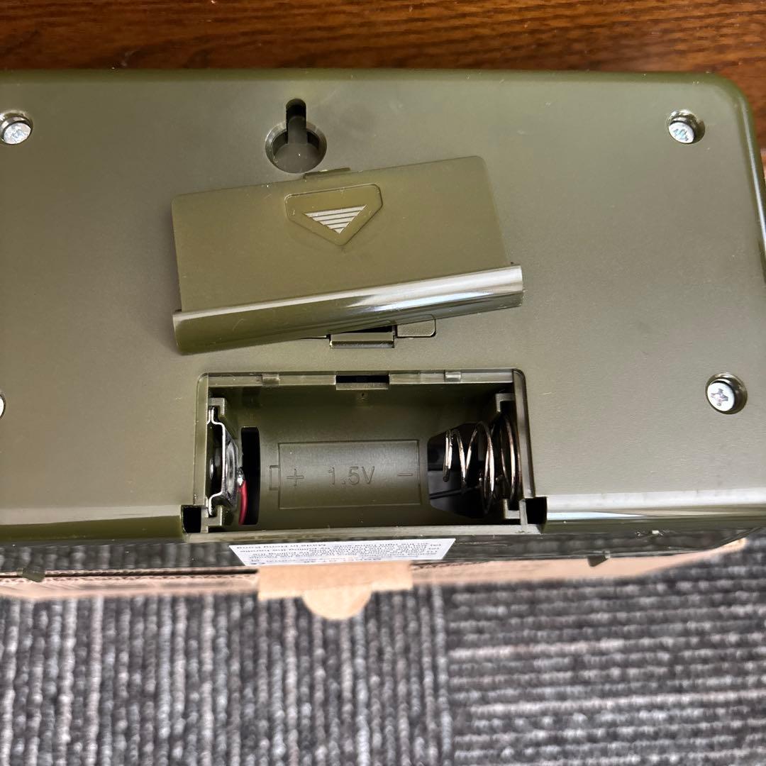 TWEMCO パタパ夕時計QT-30 カーキ コラボ品