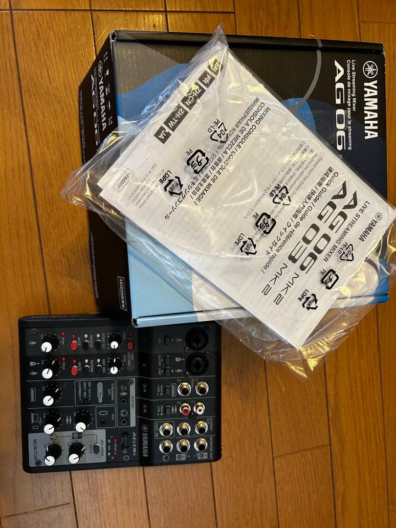 YAMAHA AG06 MK2 ミキサー