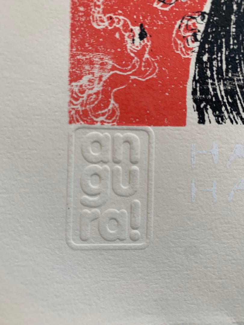 市場大介　美人画　シルクスクリーン　特大アートポスター 48/50 限定品