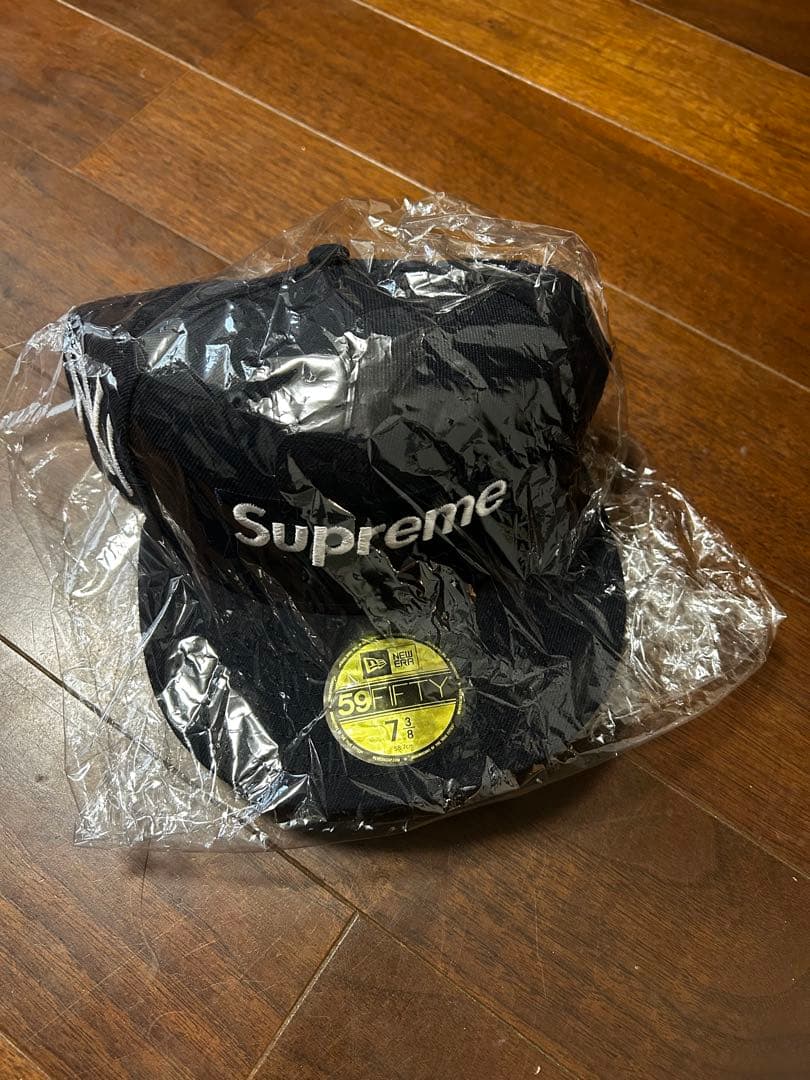 新品Supreme New Era 59FIFTY MLB navy 3/8
