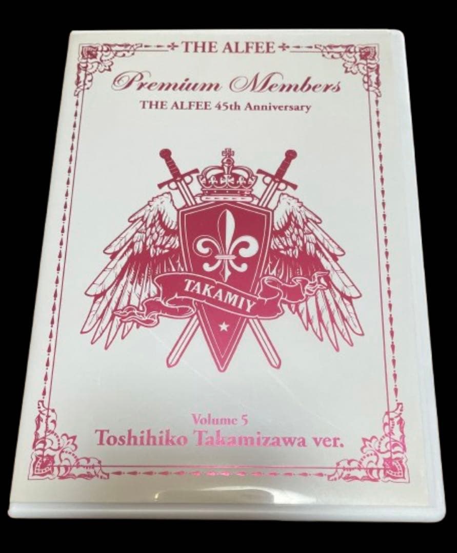THE ALFEE45周年プレミアムメンバーズDVD5本セット★ポストカード他付