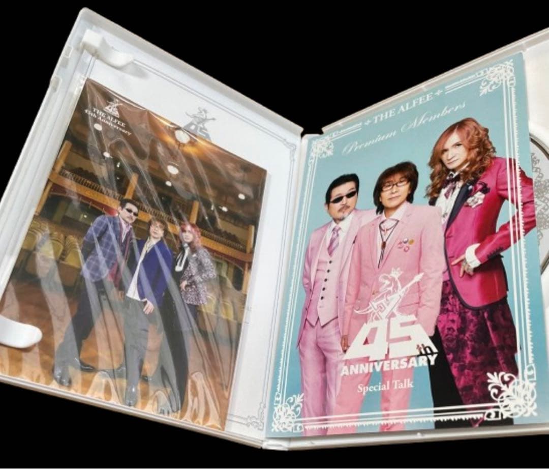 THE ALFEE45周年プレミアムメンバーズDVD5本セット★ポストカード他付