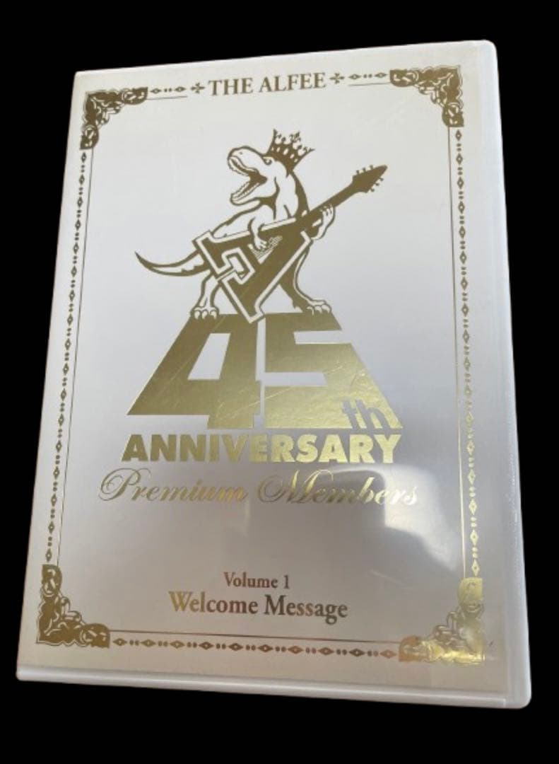 THE ALFEE45周年プレミアムメンバーズDVD5本セット★ポストカード他付