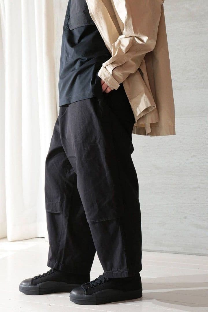 Y-3 M CANVAS WORKWEAR CROPPED PANTS ブラック