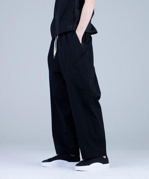 Y-3 M CANVAS WORKWEAR CROPPED PANTS ブラック