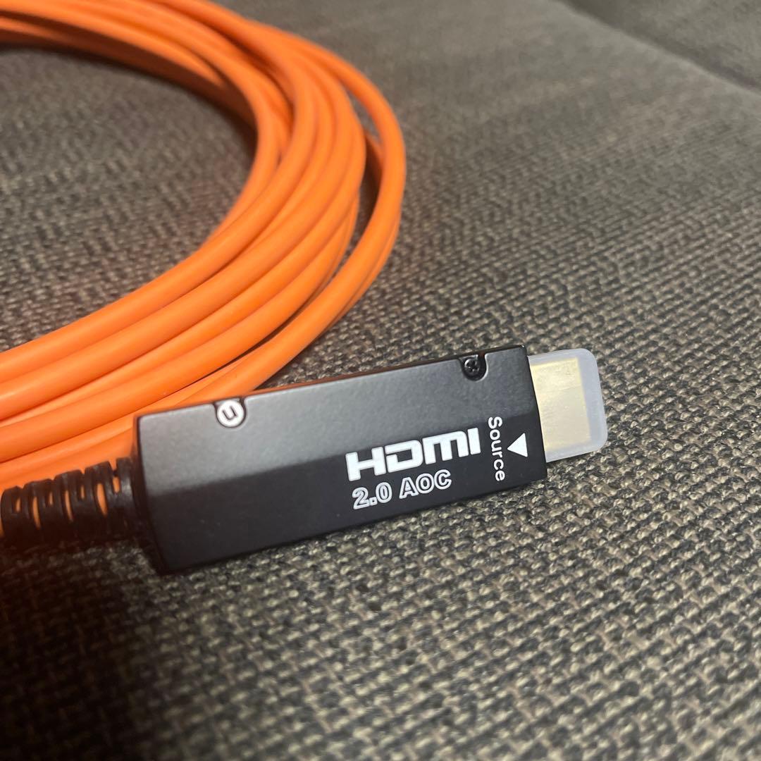 サンワサプライ　光ファイバHDMIケーブル10m KM-HD20-FB10K