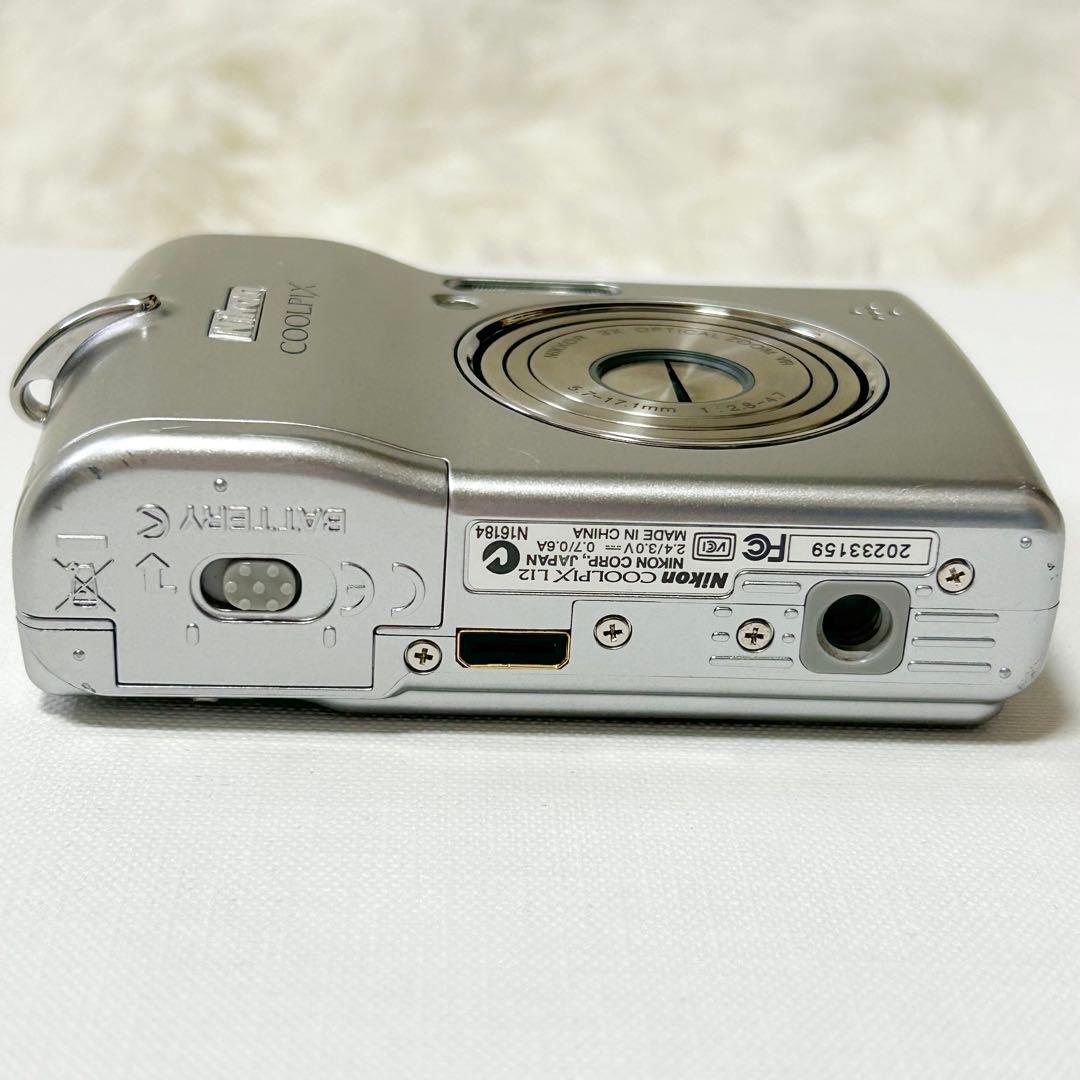 ✨希少✨Nikon COOLPIX L12 デジカメ コンデジ 単三電池式 平成