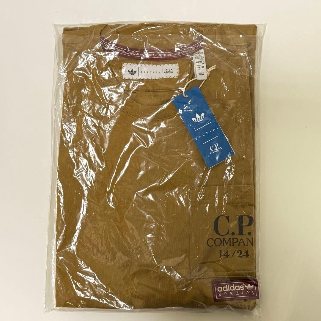 シーピーカンパニー x アディダス スペツィアル ポケット Tシャツ S