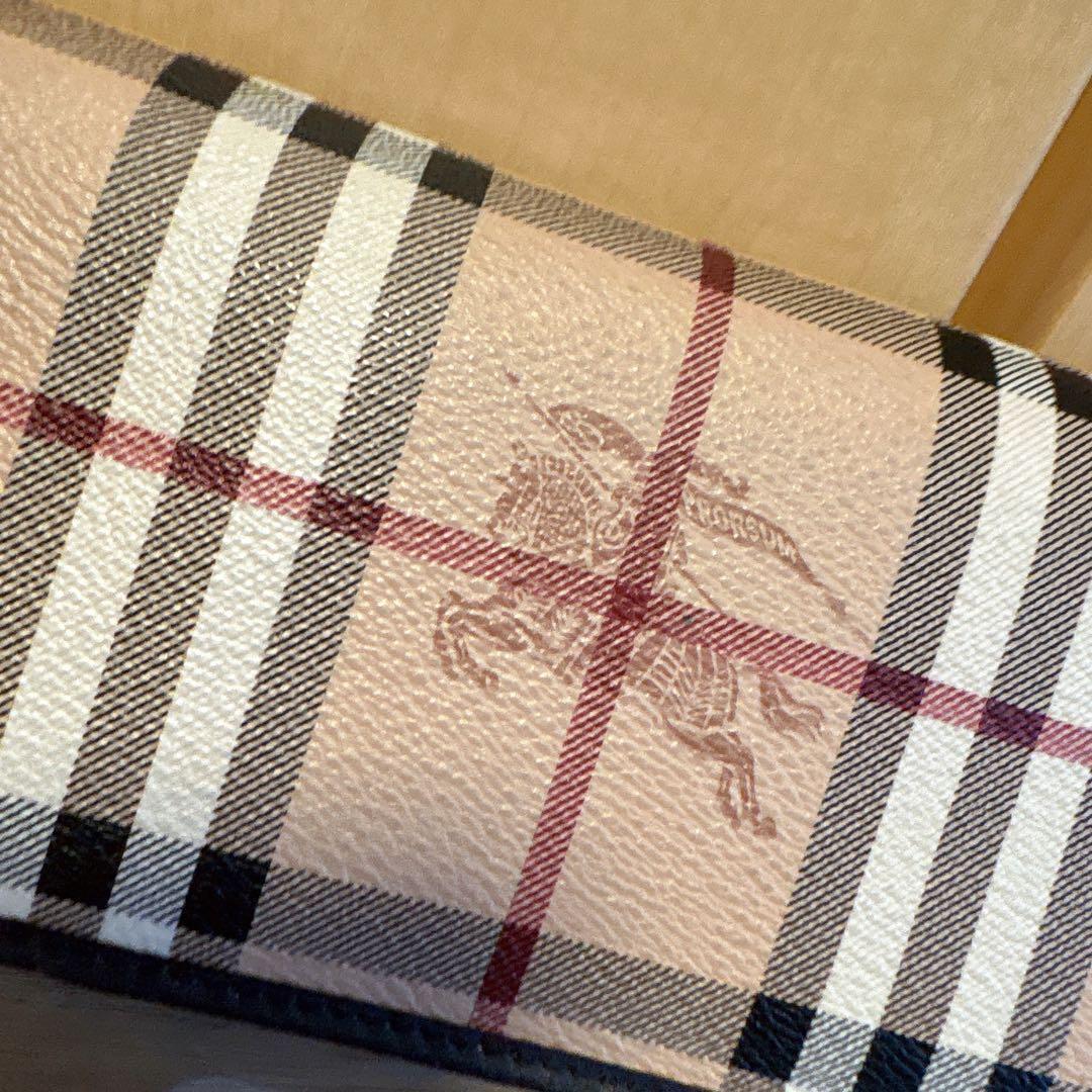 Burberry シャドーホース　長財布　ノバチェック