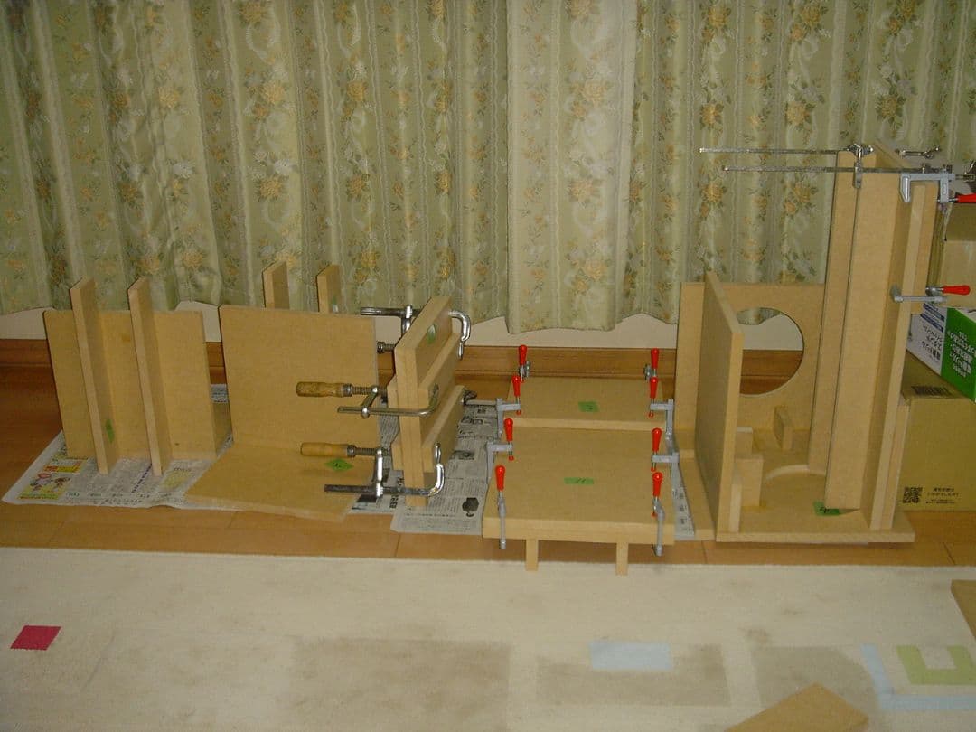 バックロードホーンFostex FE208Ｅ∑　自作品　北海道引取り限定